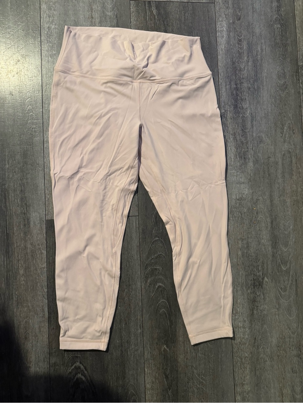 lululemon athletica Pale Pink High-Waist Leggings
